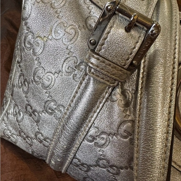 ✨ Gucci Guccissima Silver Mini Boston Bag – Limited Edition ✨ - Picture 11 of 15